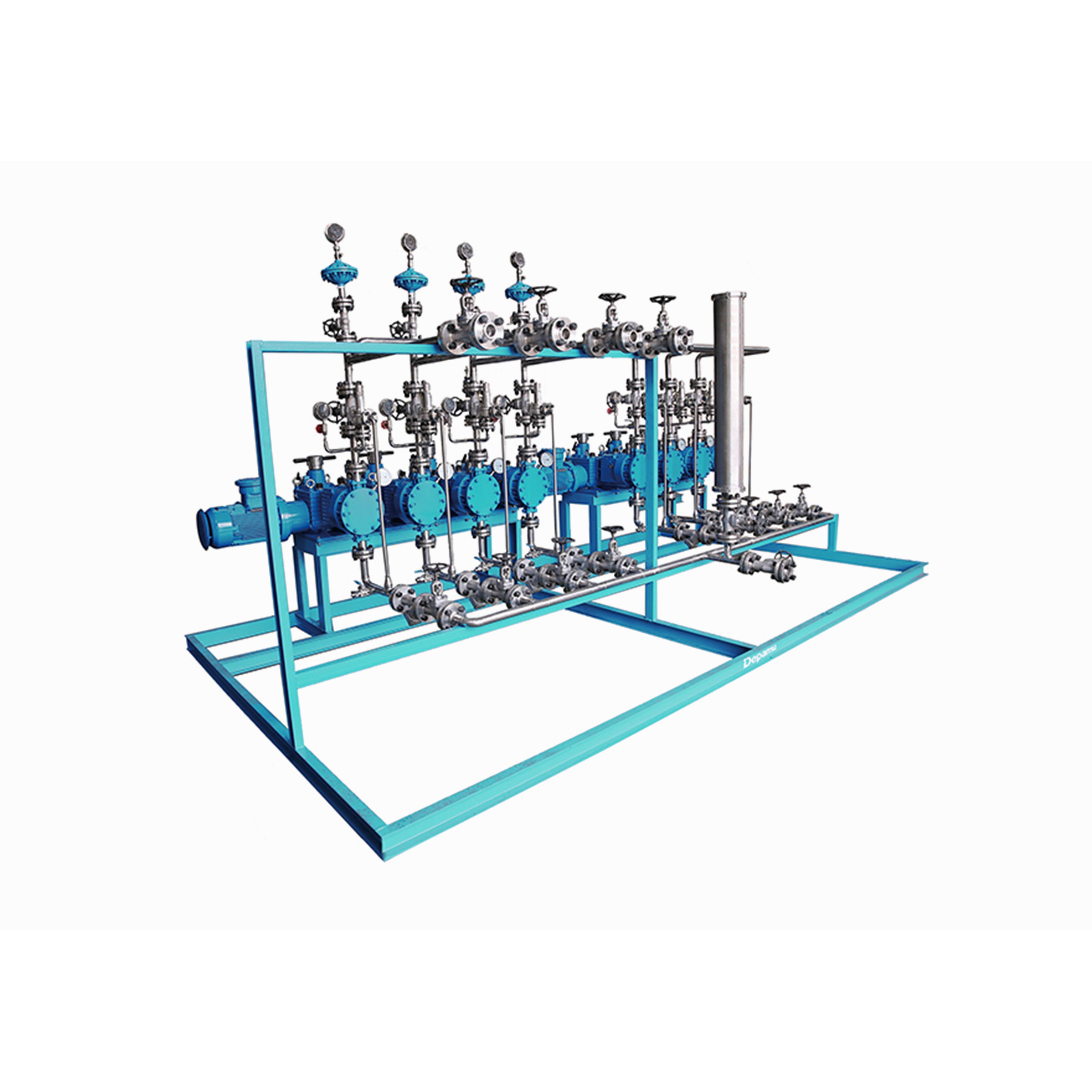 Dosing Pump into Skid-3